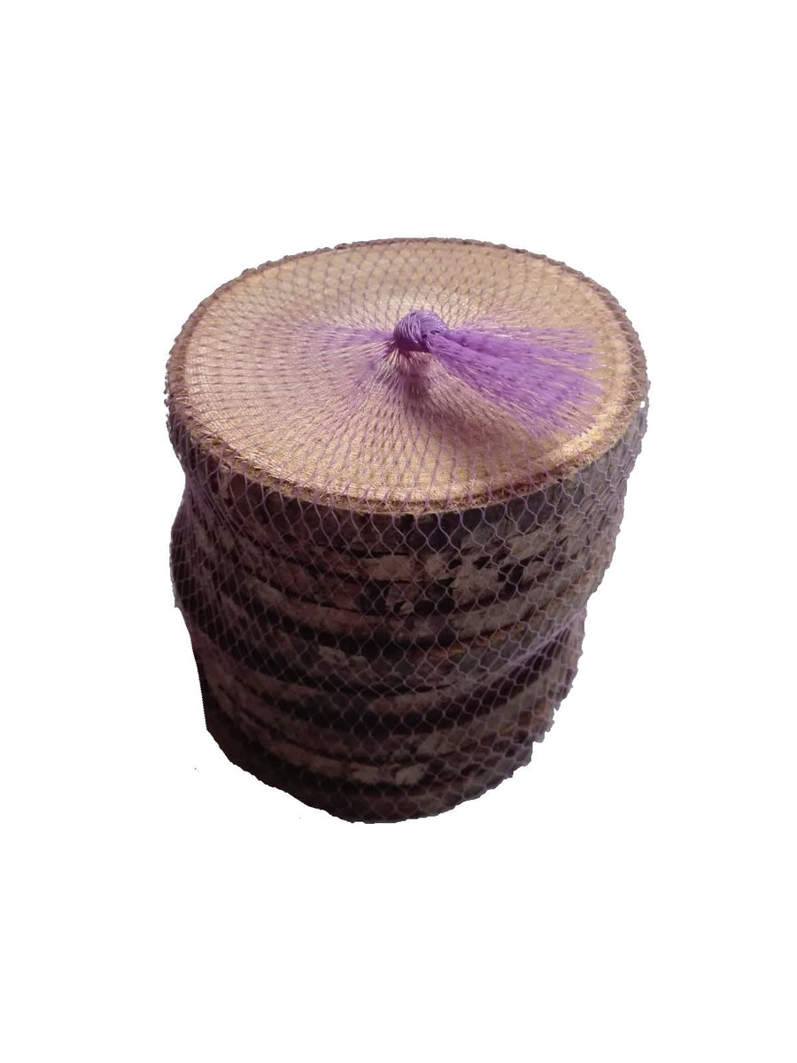 Bricocenter 10 WOODEN WASHERS DIAMETER 5/6 CM THICKNESS 10 MM