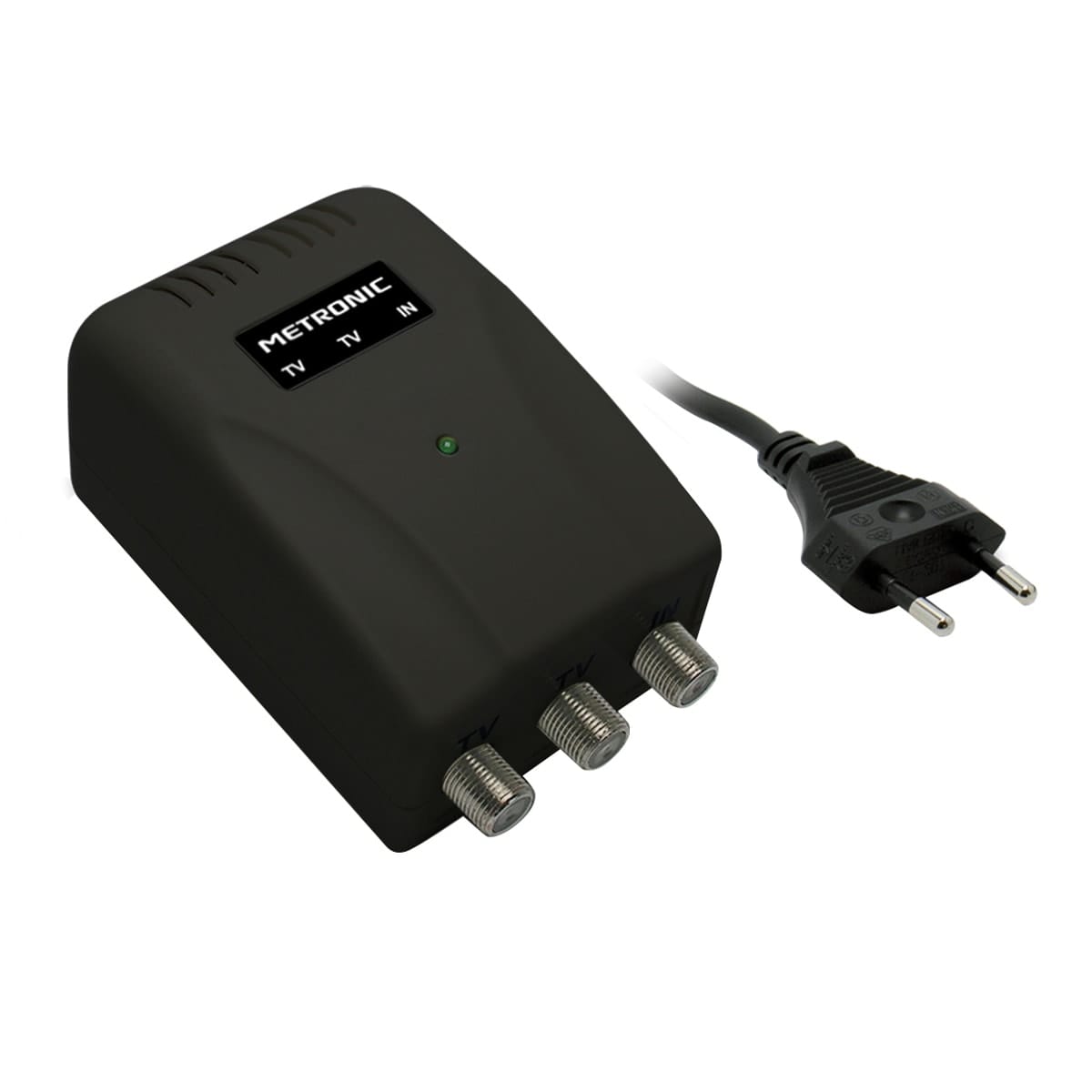 Bricocenter POWER SUPPLY FOR AMPLIFIER 2 OUTLETSETV BLACK
