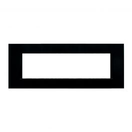 FLAT PLATE 7 PLACES BLACK