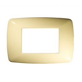 FLEXI BRIO PLATE 3 PLACES IVORY