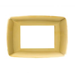 BRIO FLEXI PLATE 3 PLACES GOLD