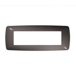 BRIO FLEXI PLATE 7 PLACES DARK GREY