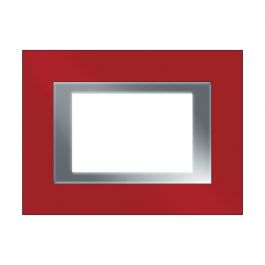 ELITE FLEXI PLATE 3 PLACES RUBY RED