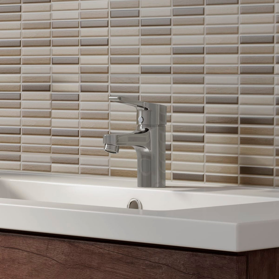 Bricocenter BASE E LAVABO KORA ROVERE SCURO 80 CM