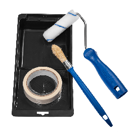 DEXTER MINI ROLLER KIT W/TAPE/BACIN/1PEN