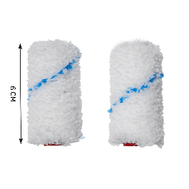 2 SMOOTH WALL REFILLS 6 CM DEXTER