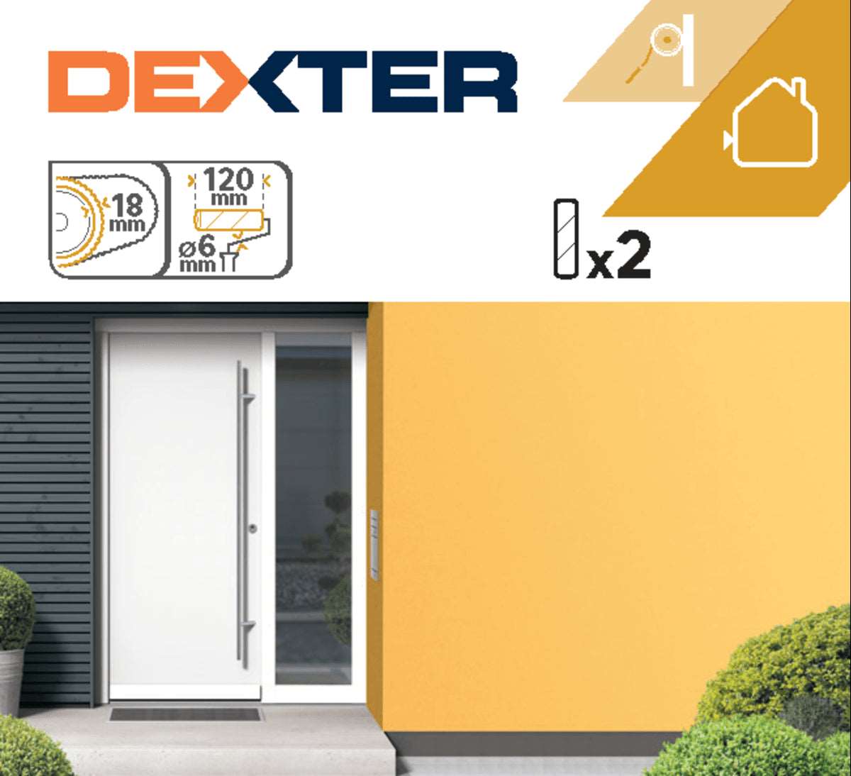 2 DEXTE 12CM FACADE REFILLS - best price from Maltashopper.com BR470004317