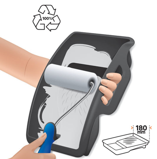 BASIN FOR ROLLERS UP TO 18CM DEXTER PRO