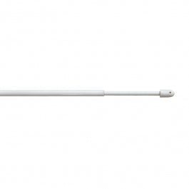 BERLIN SCREW CURTAIN ROD EXTENSIBLE 80/100 WHITE