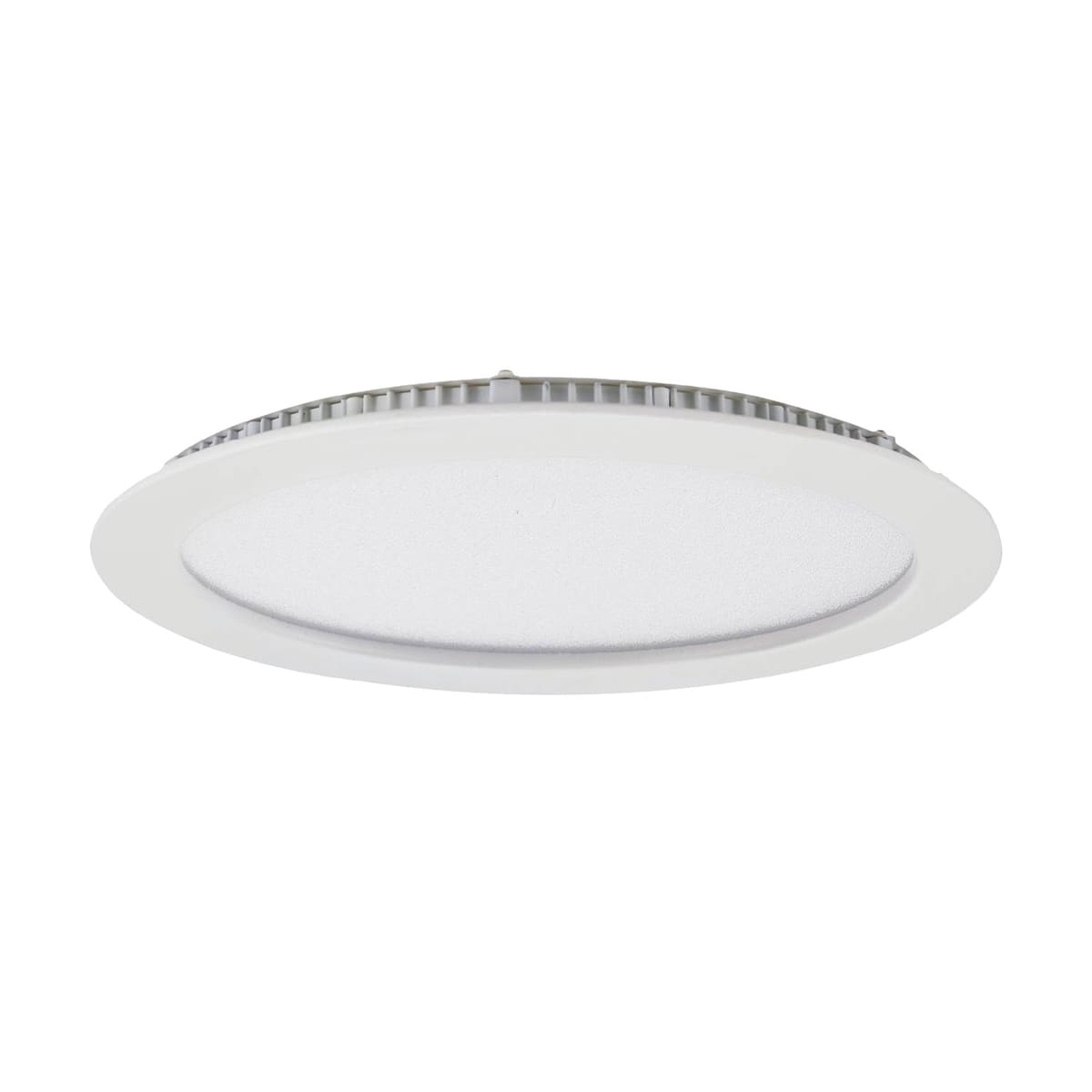 Bricocenter RECESSED SPOTLIGHT BATH ALUMINIUM WHITE D20.5 LED 25W WARM NATURAL LIGHT DIMMABLE IP44