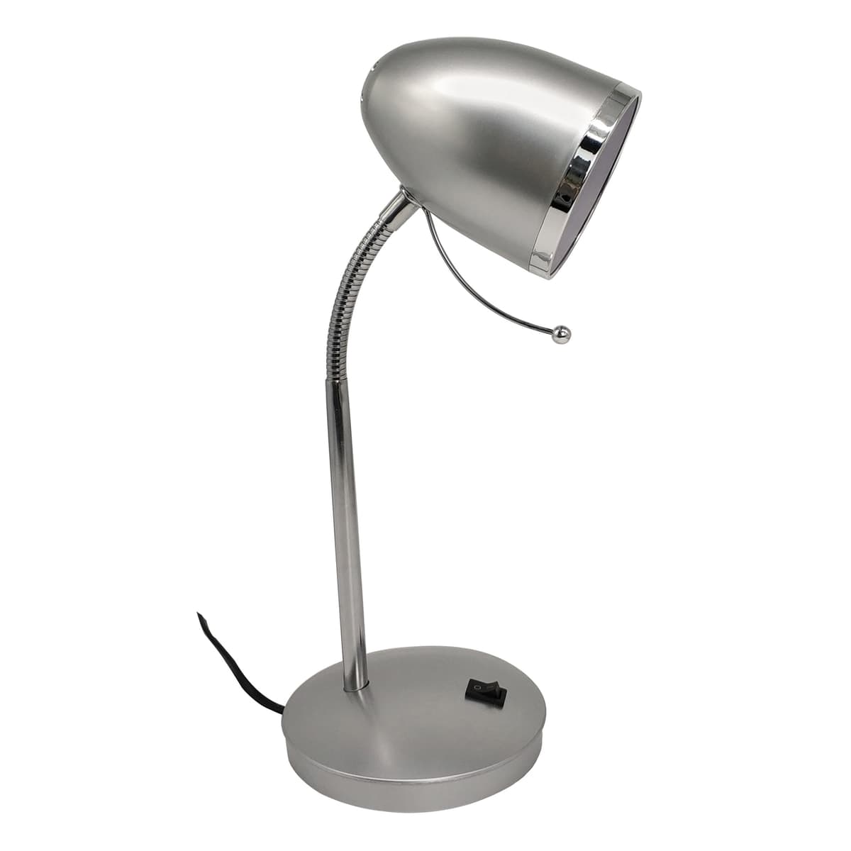 Bricocenter STUDIO LAMP NAE METAL AND PLASTIC SILVER H36 E27=30W METAL AND PLASTIC SILVER