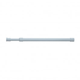 MONK CURTAIN ROD EXTENDABLE 30/50 WHITE