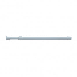 MONK CURTAIN ROD EXTENDABLE 50/80 WHITE