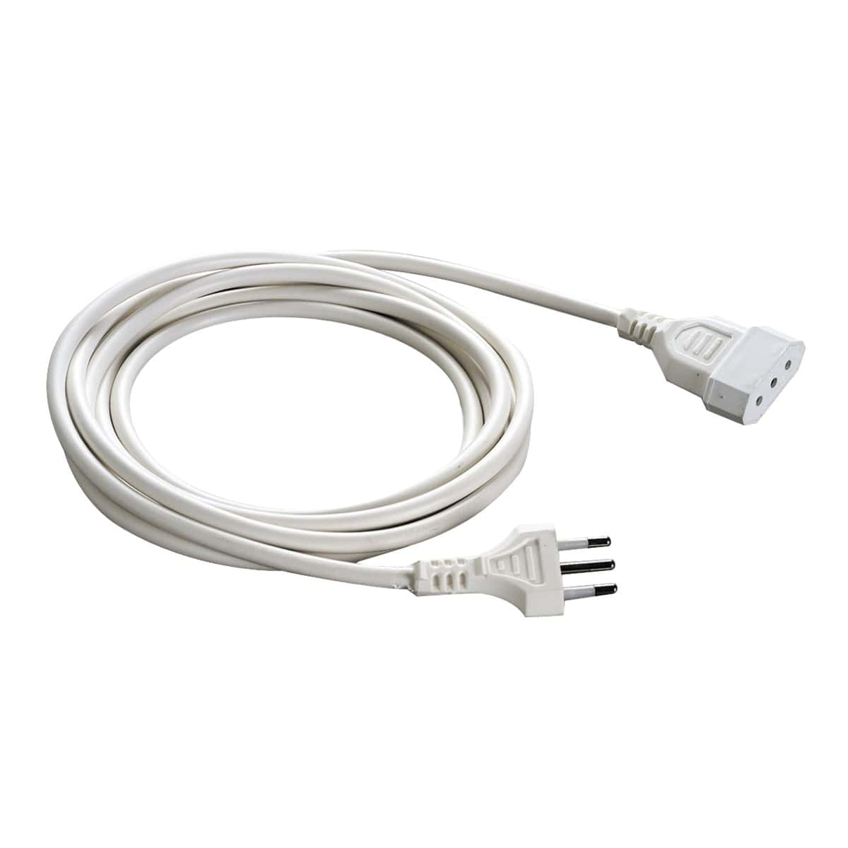 Bricocenter EXTENSION CABLE 3MT PLUG 10A SOCKET WHITE