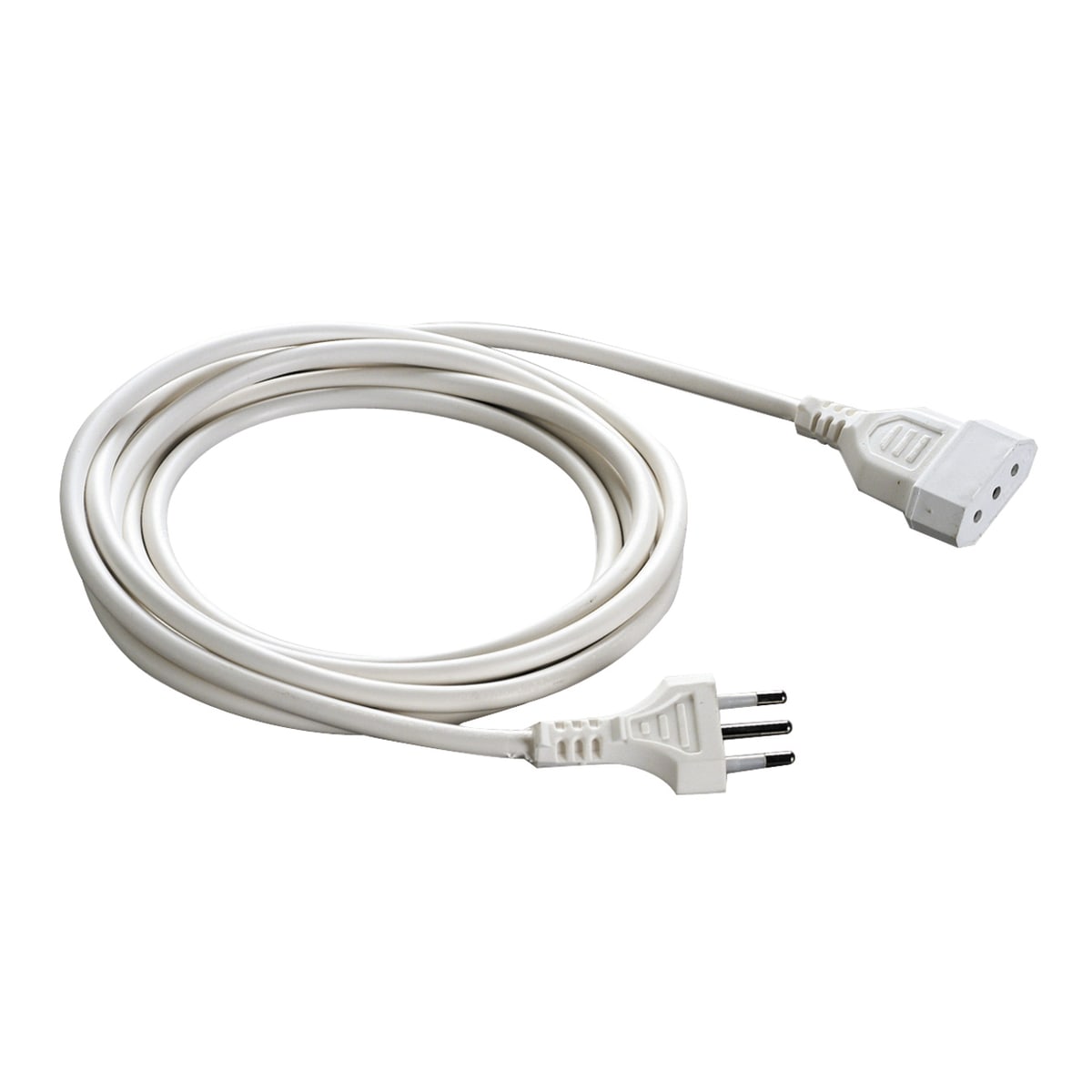 EXTENSION CABLE 3MT PLUG 10A SOCKET WHITE