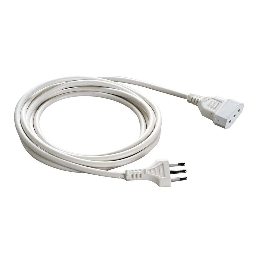 Bricocenter EXTENSION CABLE 3MT PLUG 10A SOCKET WHITE