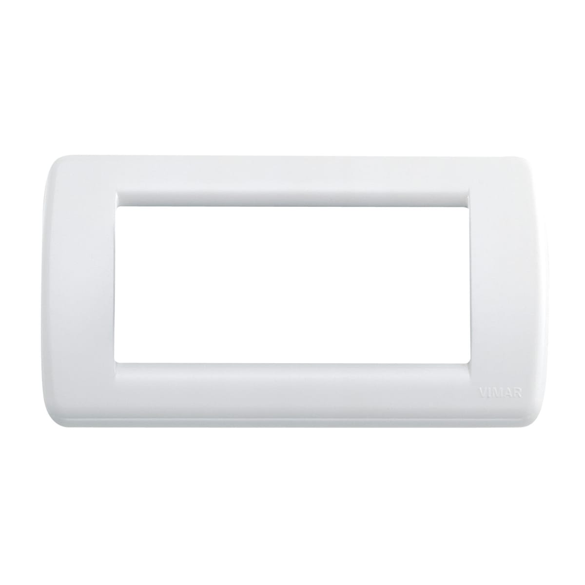 Bricocenter PLATE IDEA RONDO 4 PLACES WHITE