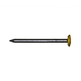 STEEL PICTURE NAILS WITH BRASS HEAD 30 MM 10 PIECES