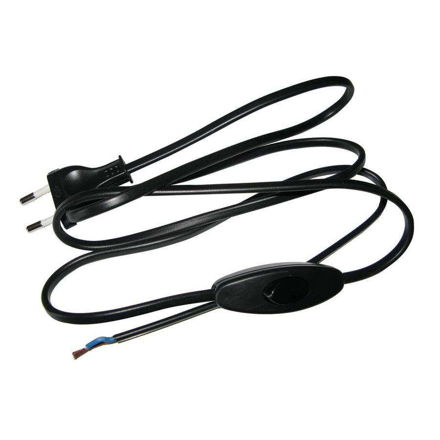 Bricocenter CABLE WITH BLACK PVC SWITCH 150MM