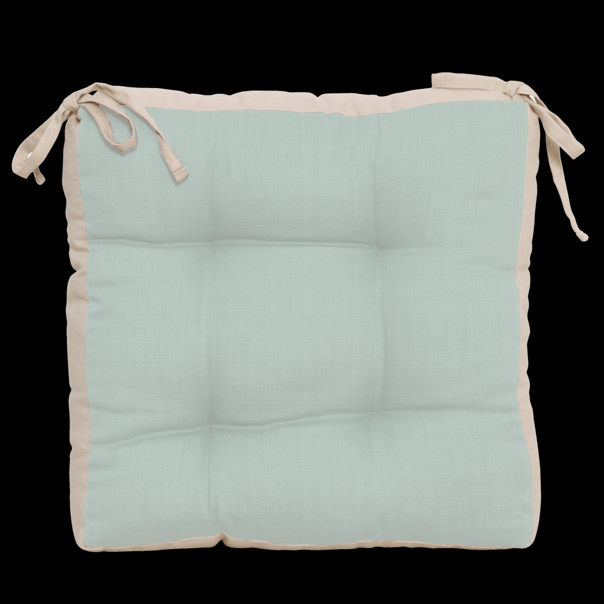 CHAIR COVER LEYA SAGE 40X40X7CM COTTON