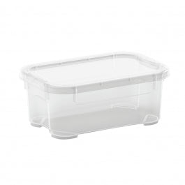 T-BOX MICRO LID T-BOX MICRO L17.5xP11.5xH7CM 1LT TRANSPARENT PLASTIC CONTAINER