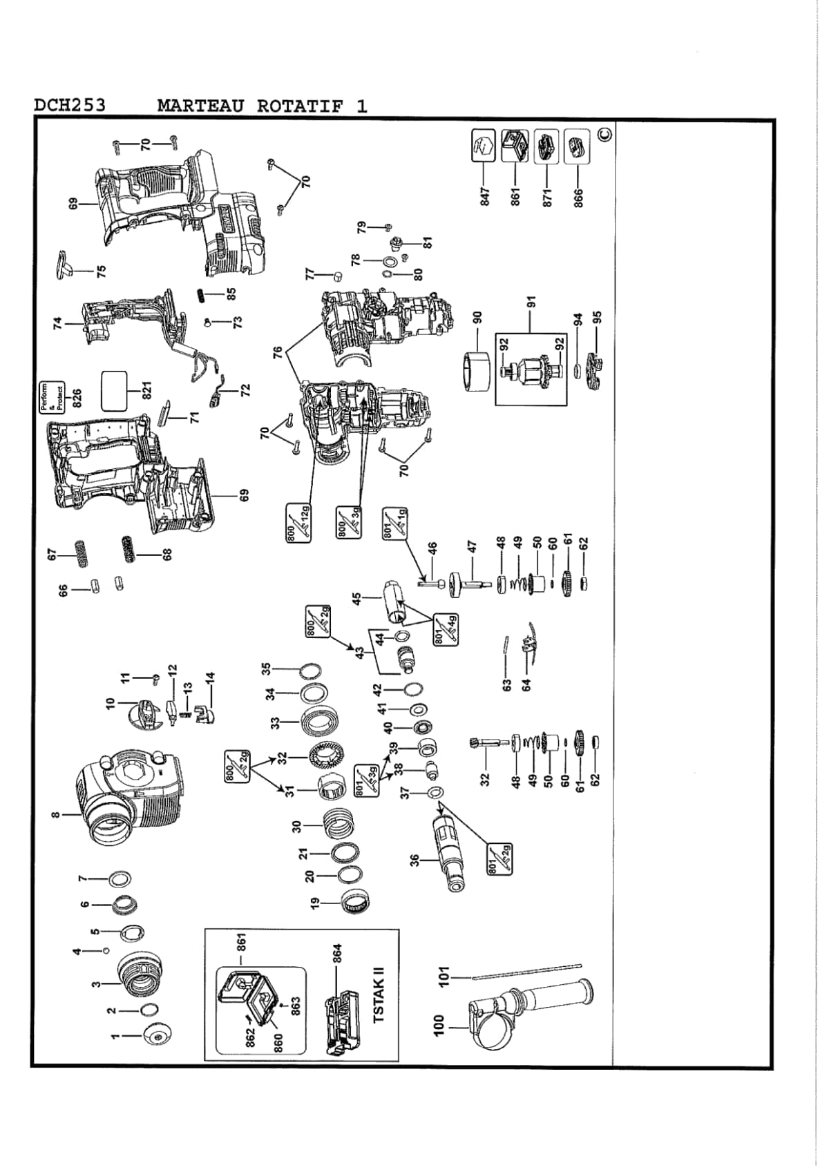 Bricocenter MARTELLO TASSELLATORE DEWALT 18V, 2 BATTERIA 4.0AH, 2.1J