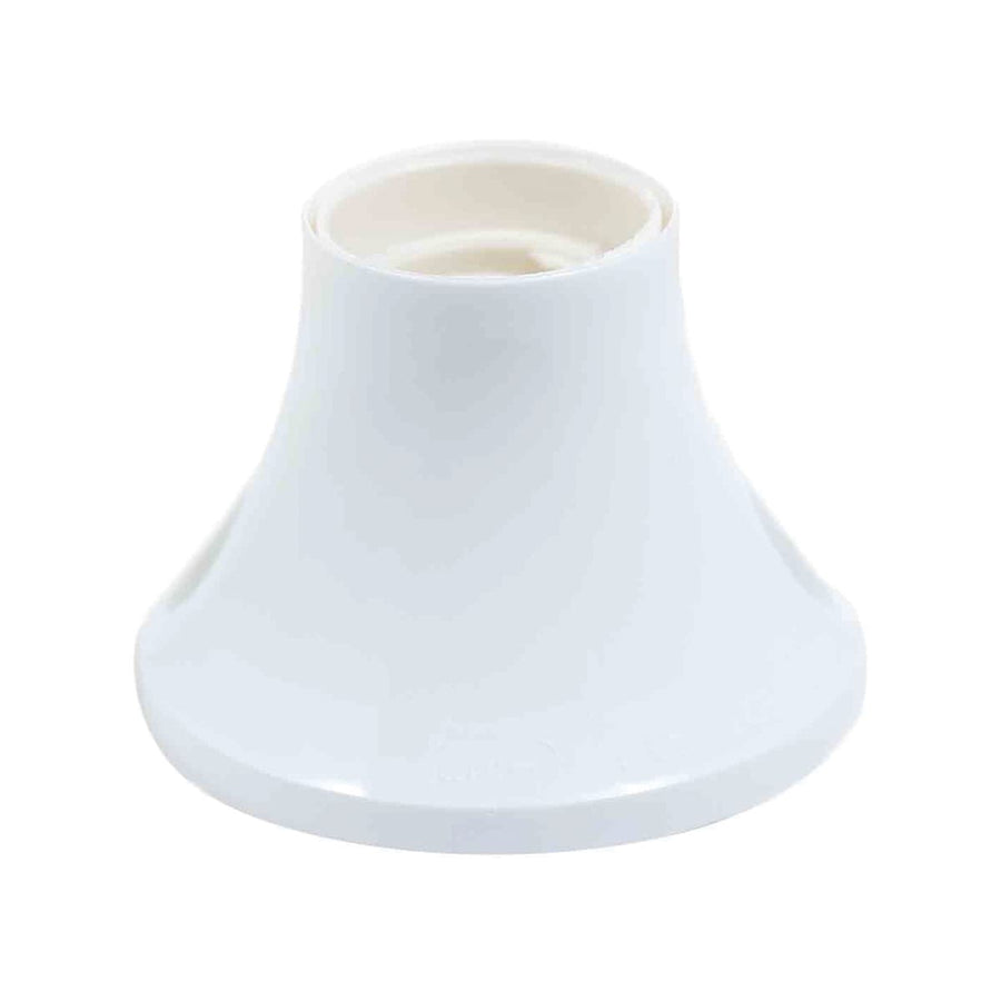 Bricocenter CEILING LAMP HOLDER E27 PLASTIC WHITE