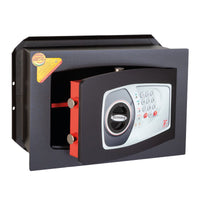 W.390xH.270xD.200 MM WALL SAFE, ELECTRONIC COMBINATION