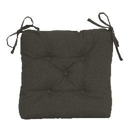 LUCK CHAIR COVER MOON GREY 40X40X6 CM POLYCOTTON