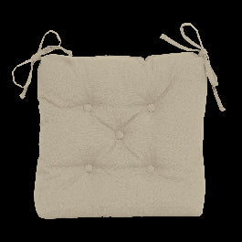 LUCK CHAIR COVER ECRU 40X40X6 CM POLYCOTTON