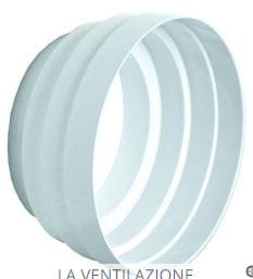 Bricocenter RIDUTTORE CONCENTRICO M/F 95 110 120 125 MM PER TUBO IN ABS BIANCO
