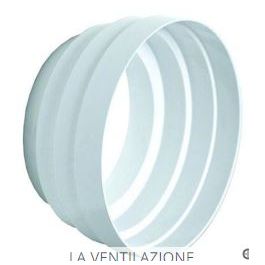 CONCENTRIC REDUCER M/F 95 110 120 125 MM FOR ABS PIPE WHITE
