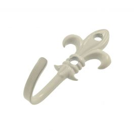 LILY HOOK WITH SCREWS AND PLUGS WHITE