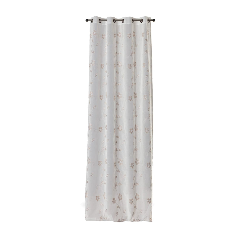 Bricocenter SCARLET ECRU FILTER CURTAIN 140X280 WITH EYELETS