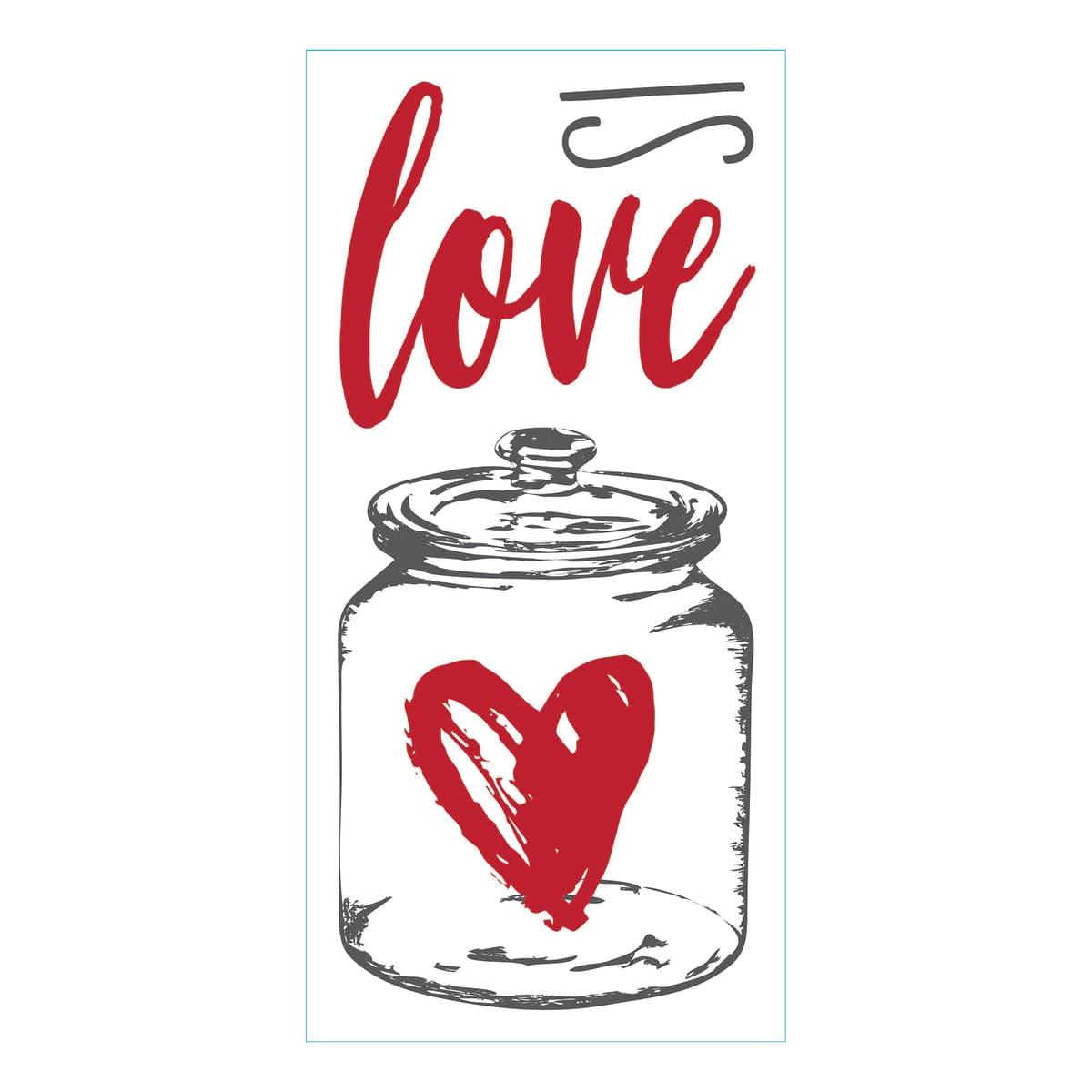 Bricocenter STICKER WORDS UP LOVE 15.5X34