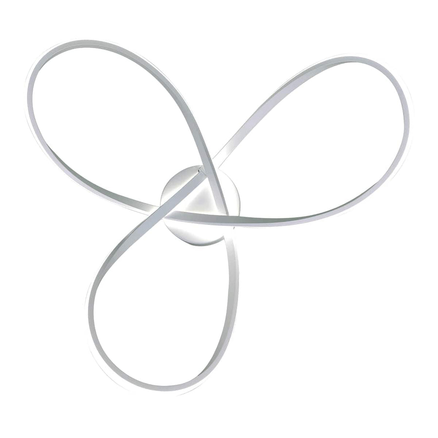 Bricocenter SMILLA CEILING LIGHT WHITE METAL 45x45CM LED 30W NATURAL LIGHT