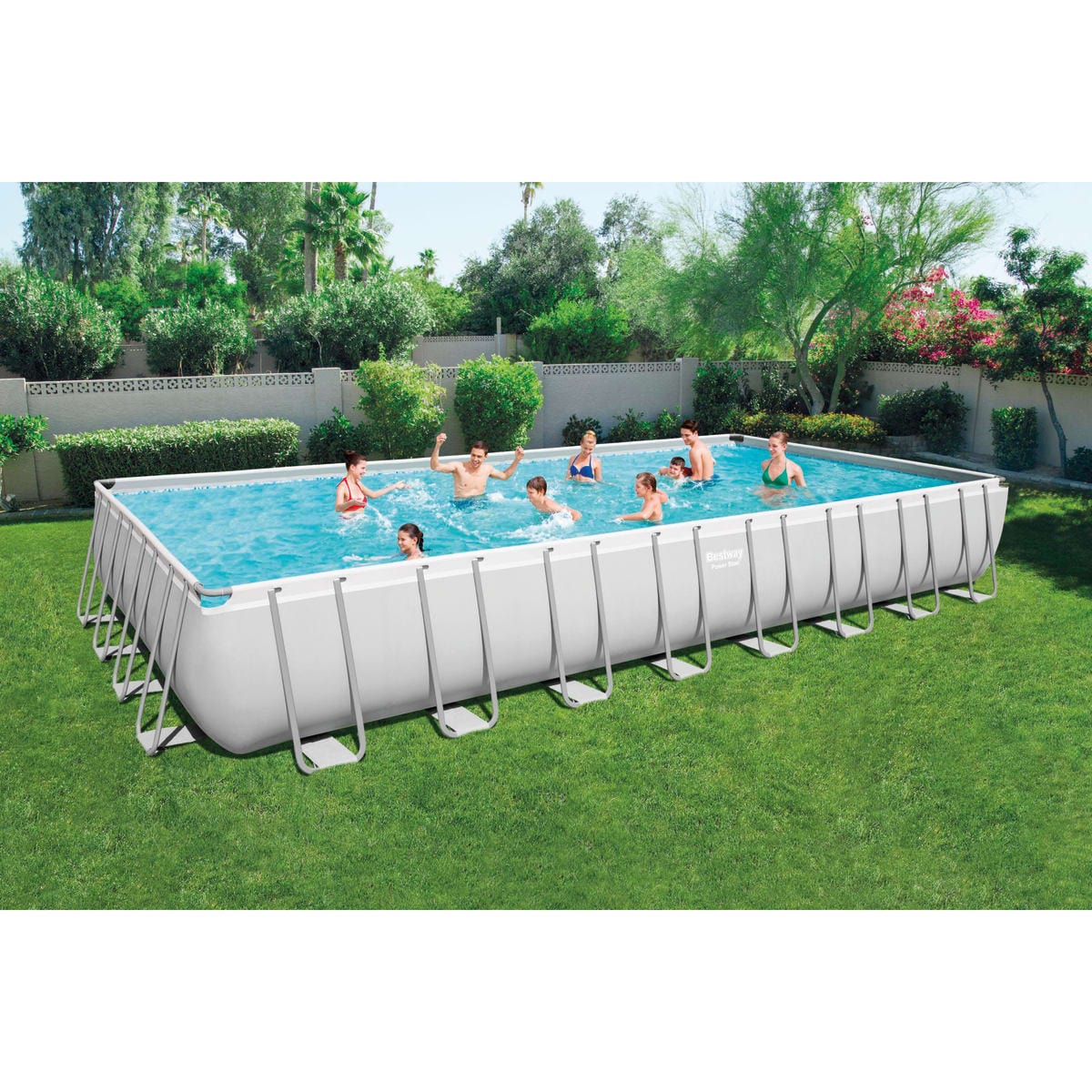 POWER STEEL Pool 9.56m X 4.88m X 1.32m