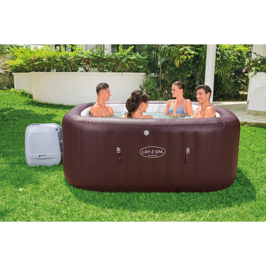 Bricocenter LAY-Z-SPA MALDIVES 201X201X80CM HYDROJET SWIMMING POOL