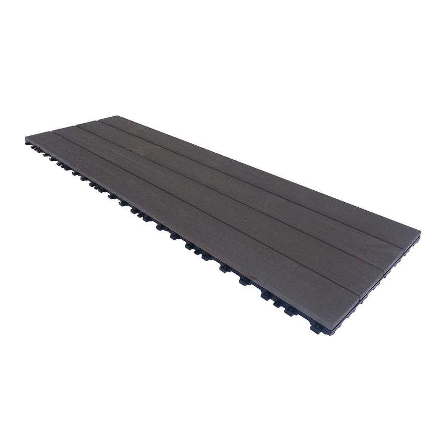 Bricocenter GARDEN SMARTDECK 40X120X2.5 ANTHRACITE PINE PLANKING