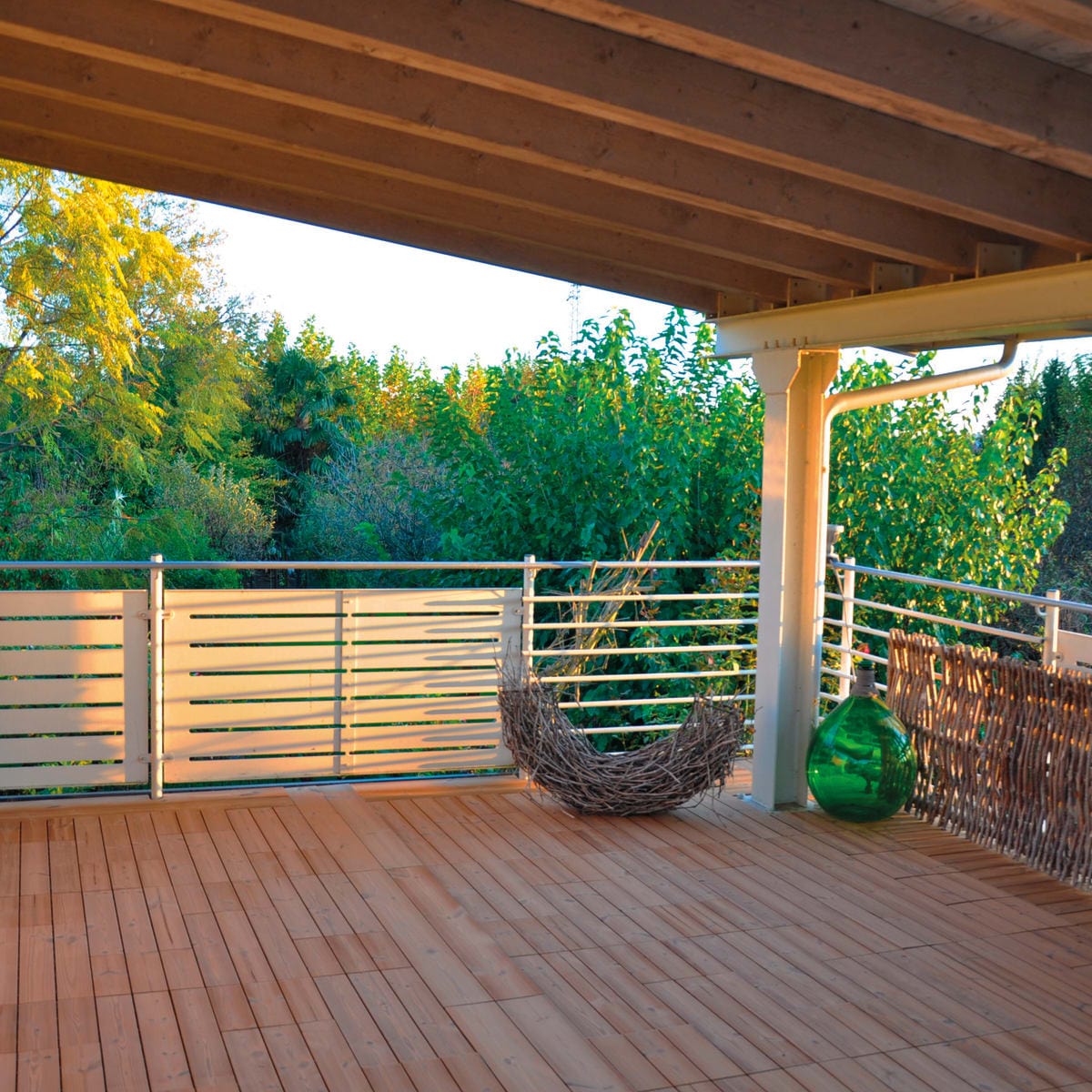 Bricocenter GARDEN SMARTDECK 40X120X2.5 ANTHRACITE PINE PLANKING
