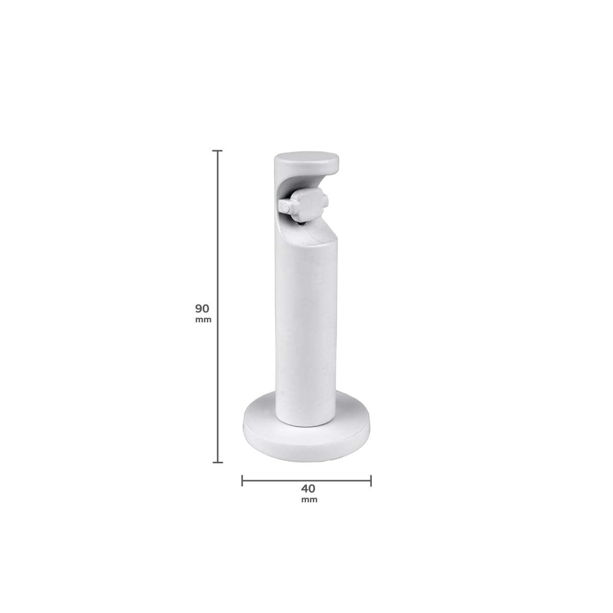 Bricocenter DESNA STAND METAL WHITE 9 CM