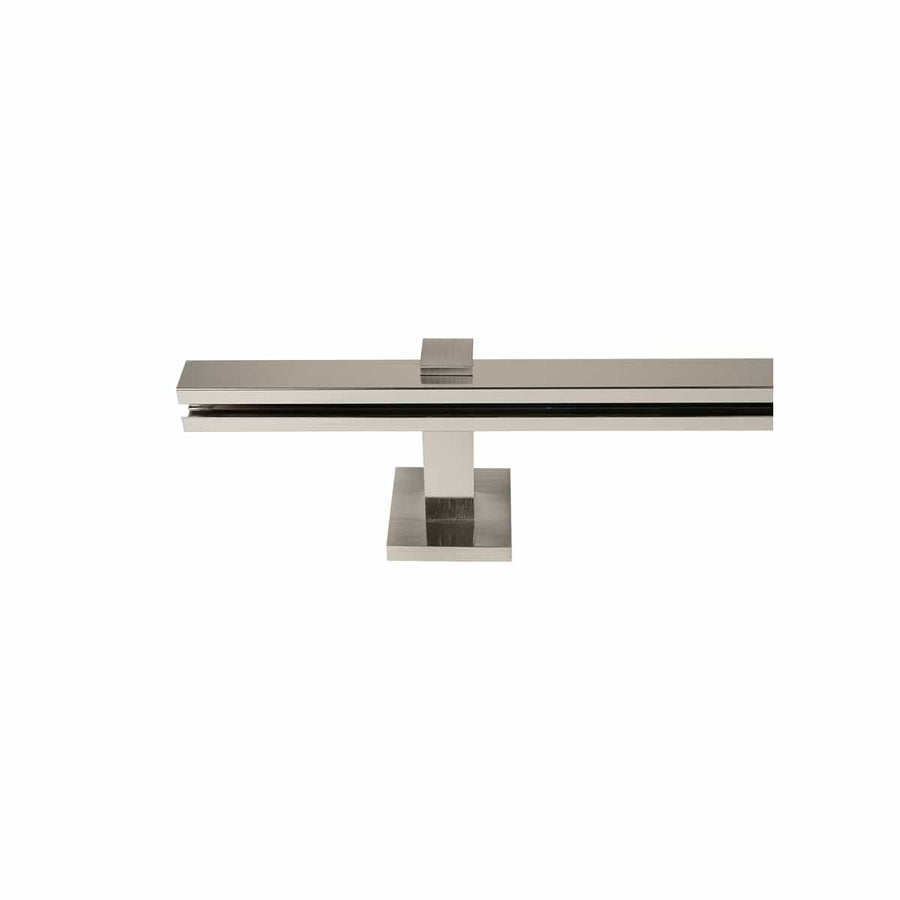Bricocenter BRUSHED NICKEL SQUARE STAND 8 CM