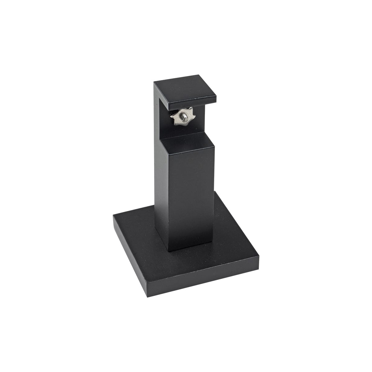 BLACK METAL SQUARE STAND 8 CM