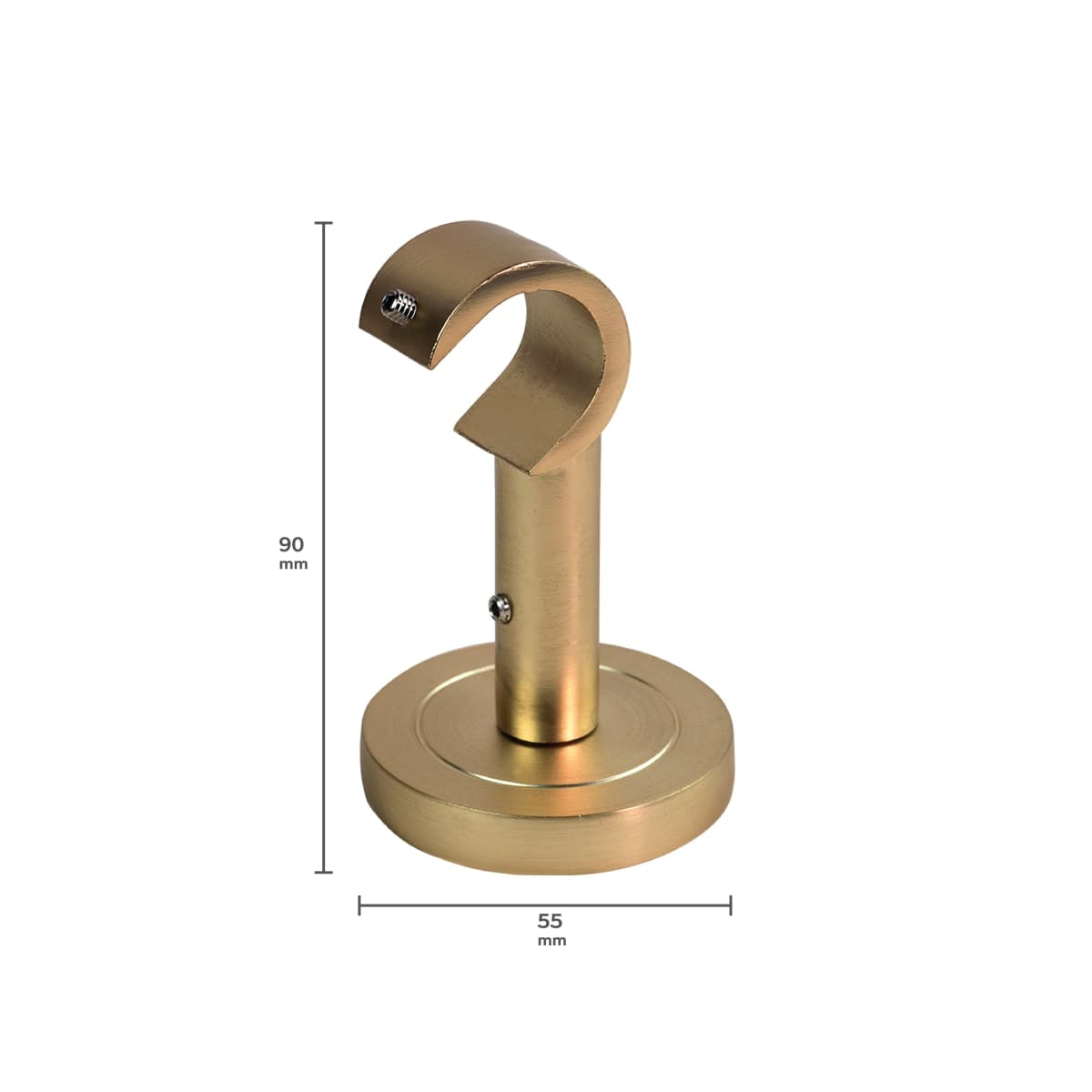 STAND OPEN MANHATTAN SATIN GOLD 9CM D20