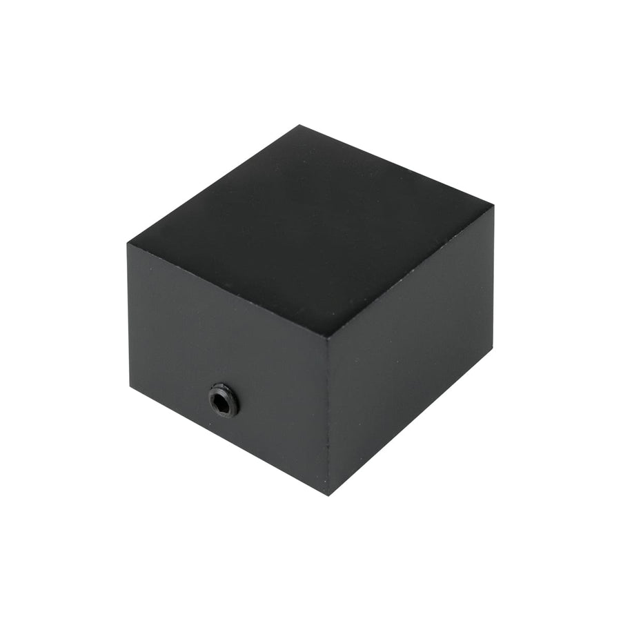 Bricocenter METAL SQUARE RAIL KIT BLACK 200 CM WAVE EFFECT