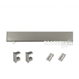 FUTURA SATIN NICKEL 200 CM WAVE EFFECT TRACK KIT