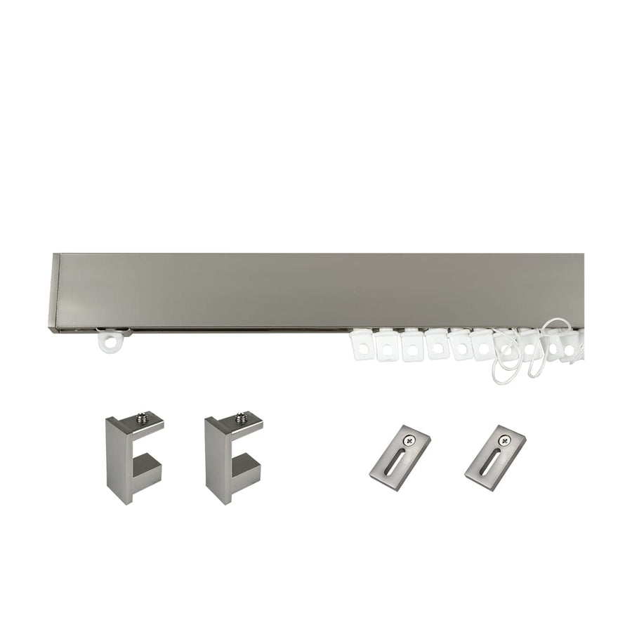 Bricocenter FUTURA SATIN NICKEL 200 CM WAVE EFFECT TRACK KIT