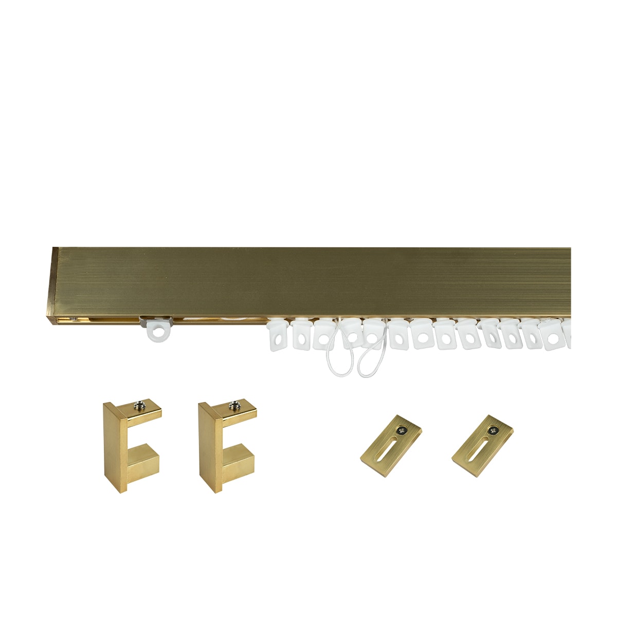 FUTURA SATIN GOLD 160 CM WAVE EFFECT TRACK KIT