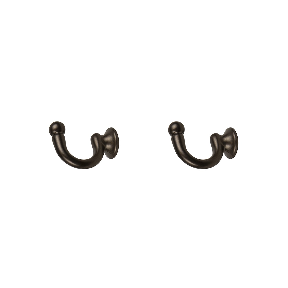 2 BRONZE METAL CHAMELEON HOOKS D20