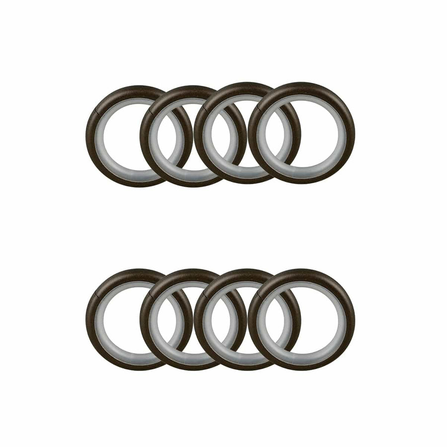 Bricocenter 8 BRONZE METAL CHAMELEON RINGS WITH D20 SLEEVE